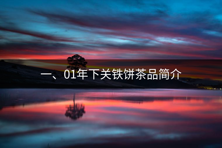 一、01年下關(guān)鐵餅茶品簡(jiǎn)介